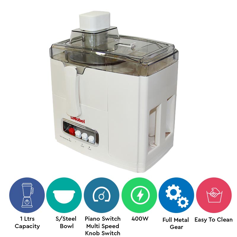 Nobel Food Factory White 1 Litre NFP888 - Image 2