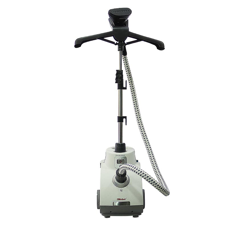 Nobel Garment Steamer White 1.8 Litre 1750W Telescopic Pole Auto Shutoff NGS25
