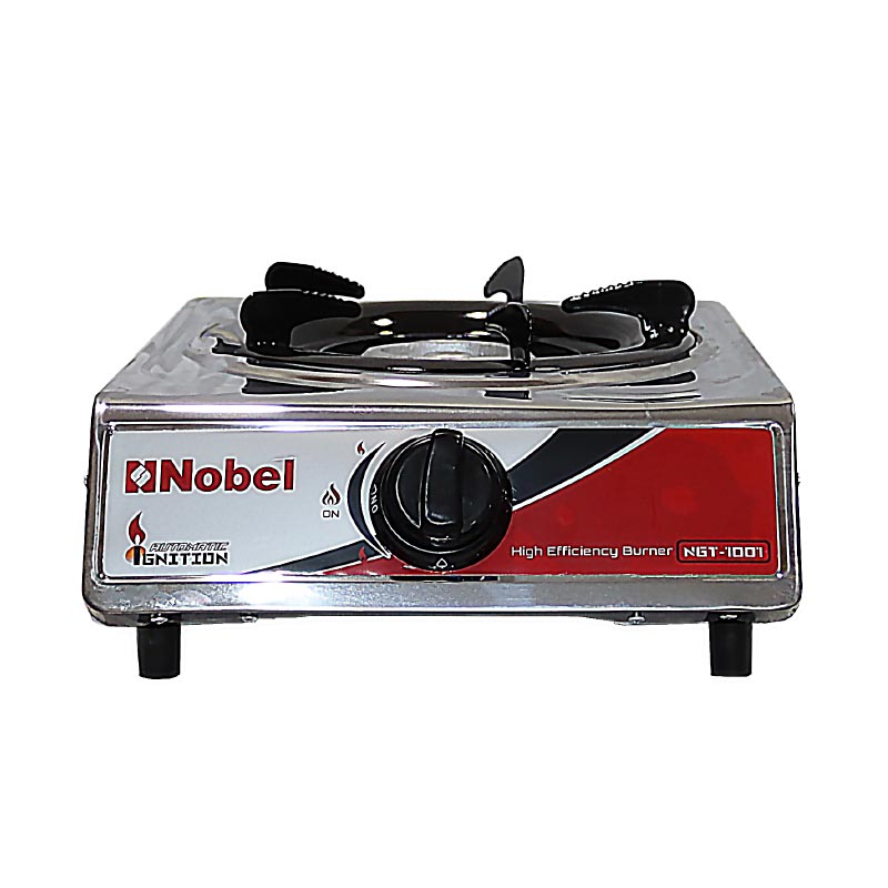 Nobel Gas Stove Stainless Steel Honeycomb Auto Ignition Single Burner NGT1001