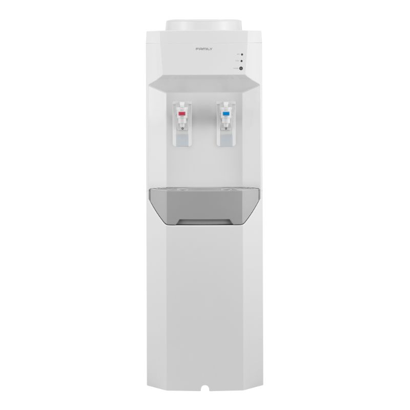 Nobel Made in Korea Two Tap Hot & Cold Function Water Dispenser Cabinet Model with 2L/H 5-10°C Cooling Capacity 5L/H 85-95°C Heating Capacity - NWD7700KR White